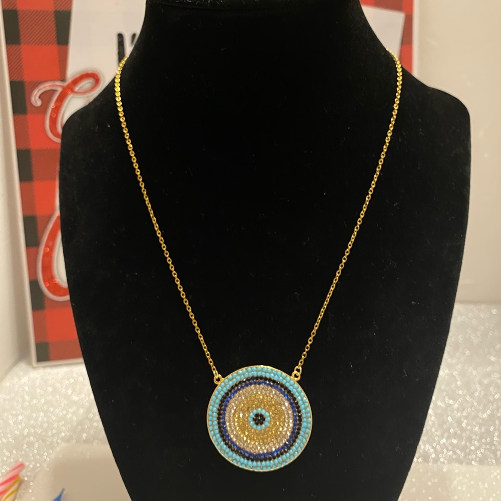 ANGIE STATEMENT NECKLACE - Picture 3 of 7